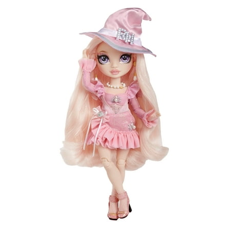 Rainbow Vision COSTUME BALL Rainbow High – Bella Parker (Pink) Fashion Doll. 11 inch Witch Costume and Accessories. Great Gift for Kids 6-12 Years Old & Collectors