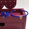 thumbnail image 3 of New coming Gemstone ring with leather rope Spanish bear Style Earrings Valentine‘s Gift Colorful Fine Jewelry, 3 of 7
