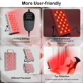 thumbnail image 4 of Panneau Lumineux Rouge avec 40 LEDs, Lumière Rouge avec Minuterie, Angle et Luminosité Réglables, 4 of 7
