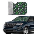 thumbnail image 4 of Disketp Windshield Sun Shade, Car Sun Shade For Front Window Dinosaur And Bone Sunshades Sun Visor Protector Blocks Uv Rays Foldable, 4 of 9