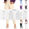 thumbnail image 3 of Women's High Waisted Skinny Dress Pants, Stretchy Versatile Solid Business Casual Trousers with Pockets, 3 of 5