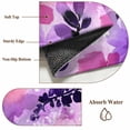 thumbnail image 6 of Area Rug for Living Room, Spring Floral Non-Slip Indoor Large Carpet for Bedroom/Dining Room, Watercolor Flowers Leaves Vintage Washable Low-Profile Rectangle Floor Runner Rugs - 5 x 8 Ft, 6 of 7