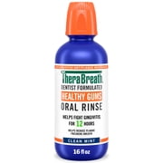 TheraBreath Healthy Smile Mouthwash Bundle, Gum Health, Deep Clean & Anticavity, 16 fl oz (3 Pack)