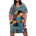 thumbnail image 1 of Koi Watergarden-vestido de noche holgado con bolsillos para mujer ropa de verano, 1 of 6