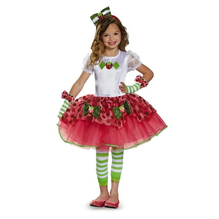 Child Strawberry Shortcake Tutu Prestige Costume by Disguise