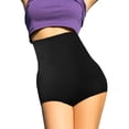 thumbnail image 2 of Faja moldeadora de cuerpo de cintura alta, corsé de entrenamiento para mujer, ropa interior corporal adelgazante, pantalones cortos de barriga, moldeador (talla XL/XXL), 2 of 7