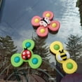 thumbnail image 3 of Yeacher Flower Sucker Turning Fun Children's Fun Insect Finger Spinning Top Rattle Baby Bathroom Toys, 3 of 6