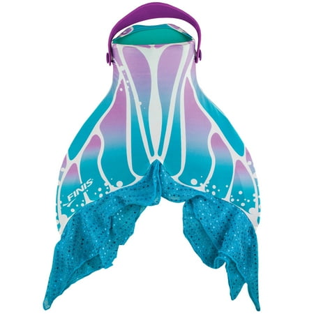 FINIS Mermaid™ Fin Cover for Mermaid Fins Mermaid Fin In Paradise with Adjustable (Best Fins For Bodysurfing)