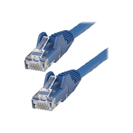 StarTech 7ft (2m) CAT6 Ethernet Cable - LSZH (Low Smoke Zero Halogen) - 10 Gigabit 250Mhz 100W PoE RJ45 UTP Network Patch Cord Snagless w/Strain Relief - Blue CAT 6  ETL Verified (N6LPATCH7BL) price history on PriceWatchPro