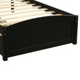thumbnail image 4 of Holaki Wood Twin Size Bed with 2 Storage Drawers for Kids, Espresso, 4 of 7