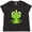 Black Leopard, variant on Inktastic Cute Frog, Green Frog, Frog Prince, Crown Women's Plus Size T-Shirt