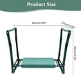 thumbnail image 3 of Garden Kneeler And Seat Kneeling Bench For Gardening Foldable Stool Soft Cushion Protects Knees And Back For Gardeners charming, 3 of 9