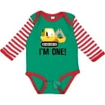 thumbnail image 3 of Inktastic 1st Birthday Construction Truck Boy Boys Long Sleeve Baby Bodysuit, 3 of 5
