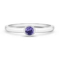 thumbnail image 1 of 925 Sterling Silver Simulated Amethyst Birthstone Ring For Little Girls Size 3, 1 of 4