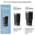 thumbnail image 2 of Vaso de acero inoxidable YETI Rambler de 10 oz con tapa MagSlider, 2 of 4