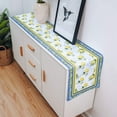 thumbnail image 5 of Blue Table Runner Lemon Table Runner Farmhouse Boho Morocco Dining Table Decor for Parties Holiday Kitchen Decor 13x72 Inch, 5 of 6