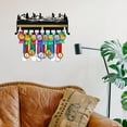 thumbnail image 6 of Always Earned Never Given Trophy and Medal Display Wooden Shelf Medal Hanger Holder Displaying, 6 of 9