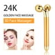 thumbnail image 2 of Masajeador eléctrico para la cara impermeable 24 k Golden Pulse masaje facial Dispositivo de cuidado de la piel Anti arrugas Anti-envejecimiento de la piel reafirmante Reafirmante Ecomeon  no, 2 of 6