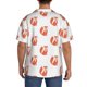 thumbnail image 3 of Fotbe Orange Fox Camisa Estampada de Manga Corta para Hombre, Casual de Verano, Estilo Playero, Sin Arrugas-X-Large, 3 of 5