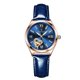 thumbnail image 1 of Women's Automatic Mechanical Skeleton Watch with Luminous Feature, Leather Strap, and Business Dress Style, 1 of 5