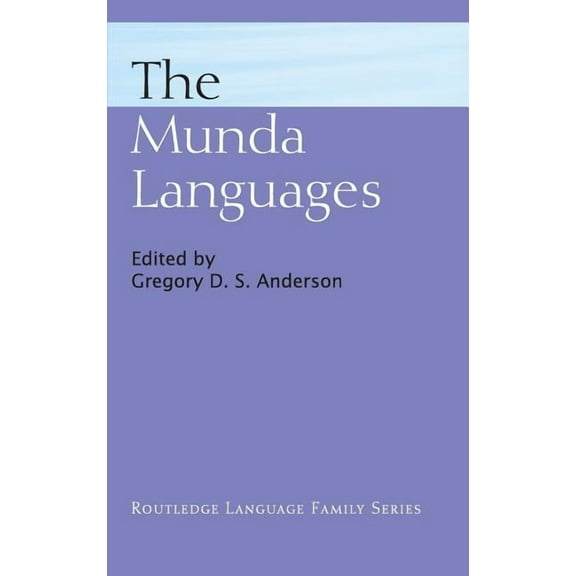 Routledge Language Family The Munda Languages, Book 03, (Hardcover)