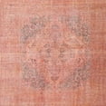 thumbnail image 1 of Ahgly Company Machine Washable Indoor Square Traditional Light Salmon Rose Pink Area Rugs, 4' Square, 1 of 7