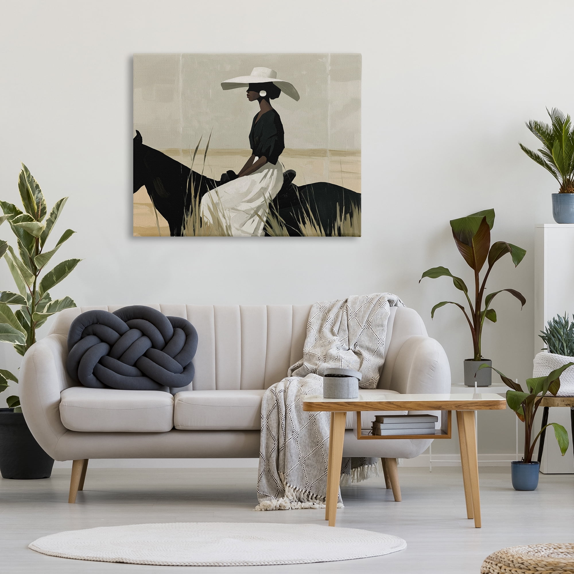 Stupell Industries Equestrian Elegance Silhouette Canvas Wall Art, design by Svetlana Aleynikova