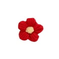 thumbnail image 1 of sweethay Broches Apliques Flores hechas a mano Parches Accesorio de autoensamblaje Accesorios Material de adorno de ropa Adornos Lindos Accesorios de disfraces Rojo sin broche sweethay AP014467-10, 1 of 6