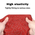 thumbnail image 7 of HELLHERO Red Candy Cane Rollator Walker Seat Back Covers Walker Seat Cushion Cover & Easy Install with Easy to Use for Unisex, 7 of 7