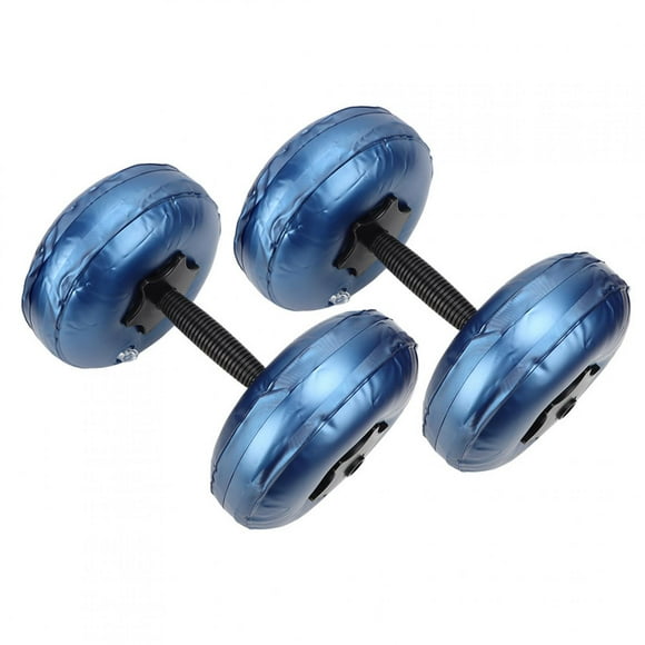 Muscle Training Dumbbell Fitness Dumbbell, Water Filled Dumbbell, Portable For Women Men Blue 8-10KG Dumbbell