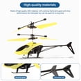 thumbnail image 5 of Helicóptero De Inducción Juguete De Vuelo Recargable Helicóptero Infrarrojo Anticaída Con Luz Led Avión Juguete Luminoso Divertido Portátil Durable Para Niños Parque Al Aire Libre Scienceny EL014249-02, 5 of 5