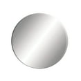 thumbnail image 5 of DecMode 24" x 24" Black Simplistic Wall Mirror with Thin Minimalistic Frame, 5 of 11