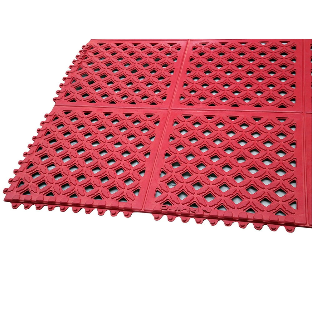 2' x 3' Mat, 24" x 36" Rubber Mat, Bathroom Mat, Indoor Commercial