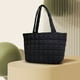 thumbnail image 4 of CoCopeaunt Quilted Tote Bags For Women Lightweight Puffer Padding Shoulder Bag Large Nylon Tote Handbag Zipper Closure, 4 of 5