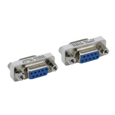 - Kentek Mini DB9 9 Pin Female to Female F/F Serial/AT Modem Mini Adapter Gender Changer Coupler RS-232 Straight Through Peripheral