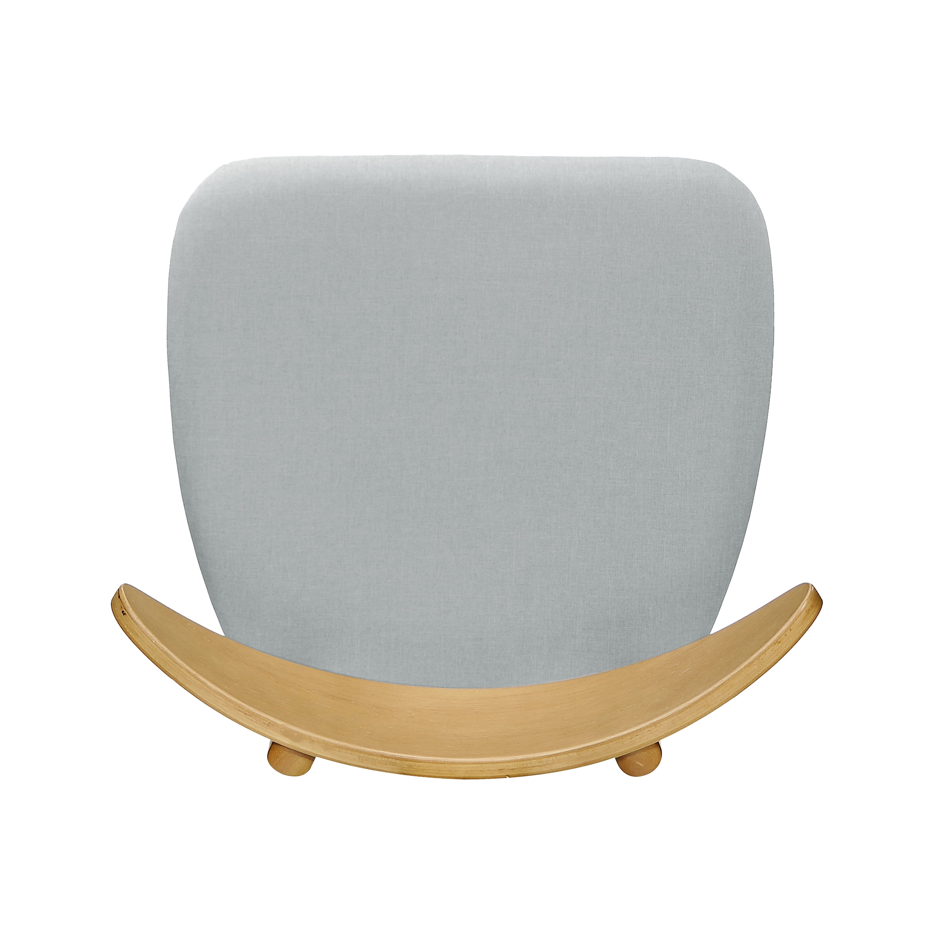 Noble House Branson Indoor Fabric Dining Chairs, Set of 2, Beige, Natural Oak