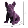 thumbnail image 3 of Nordic French Statue Figurine Sculpture Ornamento clásico Creativo Decorativo Decorativo Durable Durable para Office Porch Garden Tabletop Ind Púrpura BLESIY escultura francesa, 3 of 8