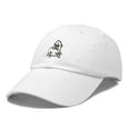 thumbnail image 5 of Dalix Sheep Embroidered Cotton Dad Hat Adjustable Cute Animal Lover Baseball Cap for Everyday Fashion Womens in White, 5 of 5