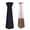 Brown, variant on 48,000 BTU Pyramid Patio Heater Outdoor, Protective, with Detachable Wheels & Flame Tower with Quartz Glass Tube, for Porch, Backyard, Garden