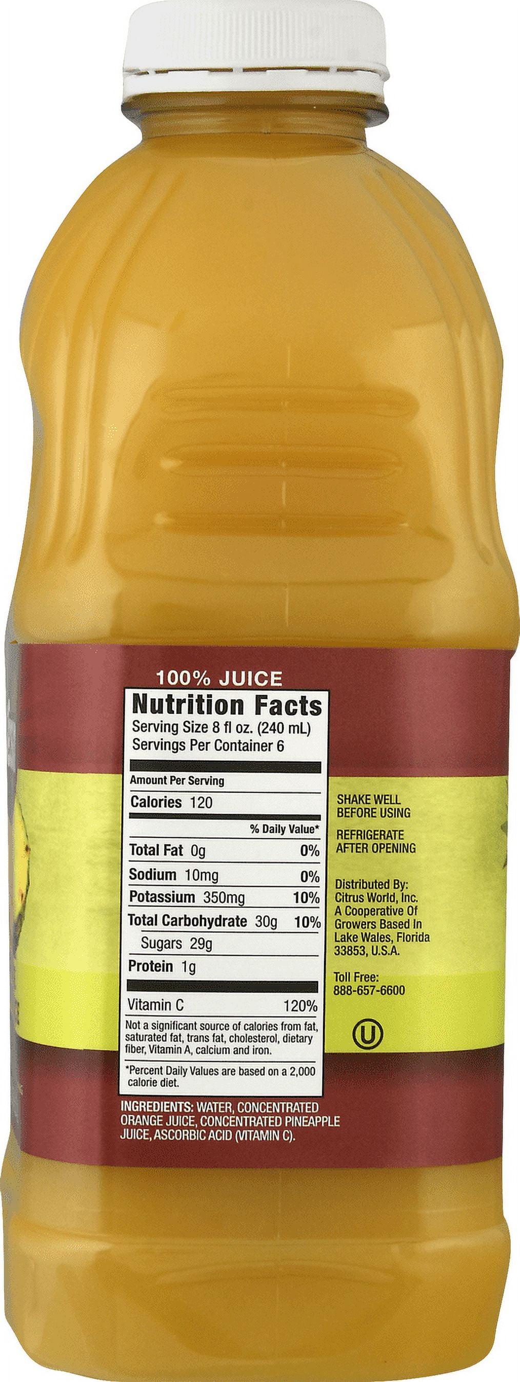 Texsun Orange Pineapple Juice 48 oz