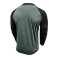 thumbnail image 6 of Nafuu Males T Shirts Multicolor Henley Long Sleeve Soft Blend Tee For Casual Wear And Layering Comfort Comfort Home Classic Tees Men, 6 of 7