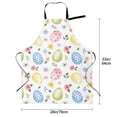 thumbnail image 5 of Lsque Easter Egg3 Waterproof Apron Chef Aprons for Men Heavy Duty Chemical Work Apron Extra Long Grilling Aprons with Adjustable Bib Apron, 5 of 9