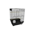 thumbnail image 1 of Flat Top Small Bird Cage in Black, 1 of 1