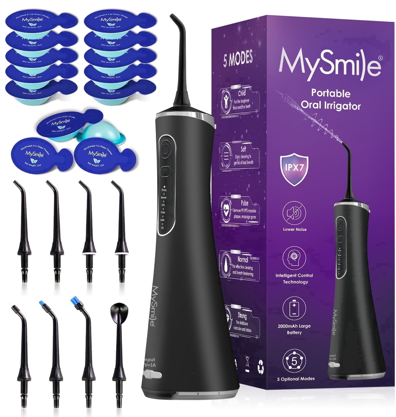 Waterpik WP-100W PLT Waterflosser Platinum Dental Electric Water