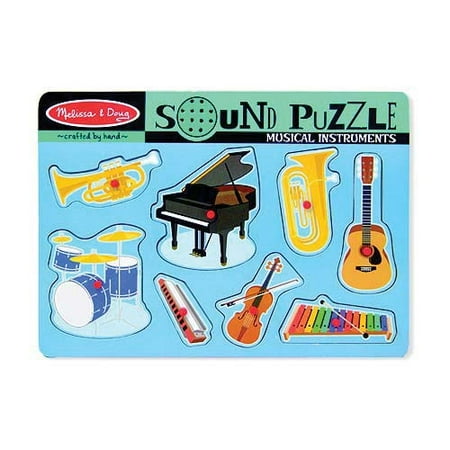 Photo 1 of Melissa & Doug Music Sound 8pc Puzzle Musical Instruments