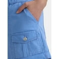 thumbnail image 4 of Time and Tru Women's Utility Shorts, 4" Inseam, Sizes 0-22, 4 of 5