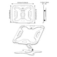 thumbnail image 3 of Matsuzay Soporte plegable para tableta Boneruy, soporte ajustable para portátil de 360 grados, soporte de aleación de aluminio, soporte Videojuegos y accesorios, 3 of 6