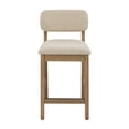 thumbnail image 5 of Better Homes & Gardens Juliet Counter Stools, Light Honey & Cream, Set of 2, 5 of 8