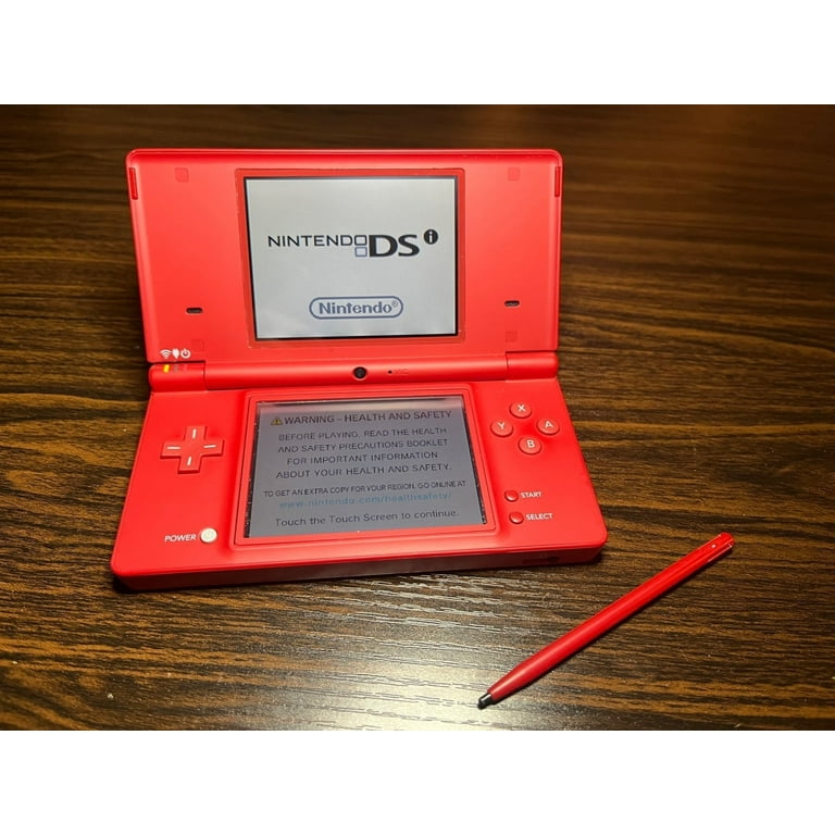 Restored Nintendo DSi Red Console (Refurbished) - Walmart.com