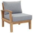thumbnail image 4 of Modway Marina 9 Piece Patio Sofa Set in Natural and Gray, 4 of 10